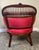 1900 - 1909 Edwardian Mahogany Barrel Back Conversation Chair, Circa 1900 For Sale - Image 5 of 8