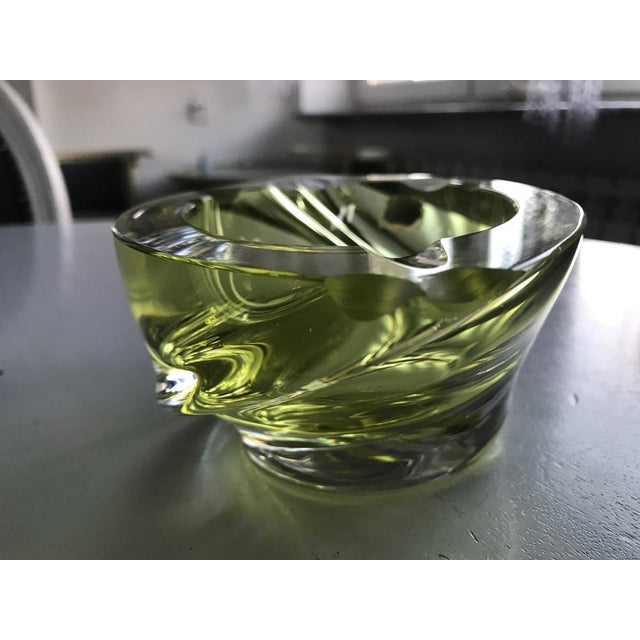 Crystal Ashtray from Val Saint Lambert, Belgian, 1960s For Sale - Image 4 of 16