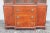 Brown 1940s Traditional Style Tall Mahogany China / Display Cabinet For Sale - Image 8 of 12