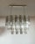 1980s Murano Tube Chandelier with 62 Transparent and Smoked Glass, 1982 For Sale - Image 5 of 18