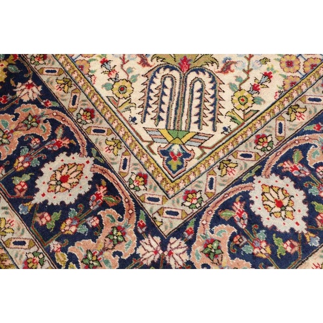 Tabriz Rug in New Wool For Sale - Image 6 of 11