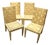 1980s Set of 4 Donghia Block Island Chairs | for Restoration For Sale
