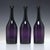 A fantastic set of three amethyst glass serving bottles dating to around 1830. Very unusual string rims and large polished...