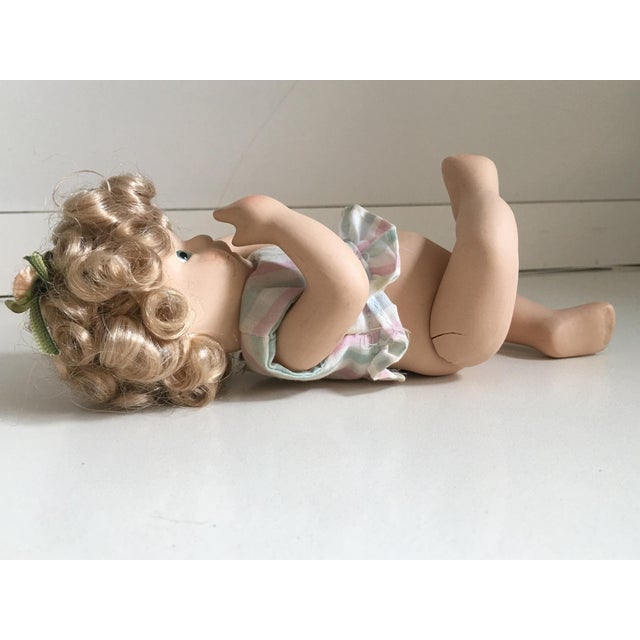 Mid 20th Century Bisque Porcelain Doll For Sale - Image 9 of 15