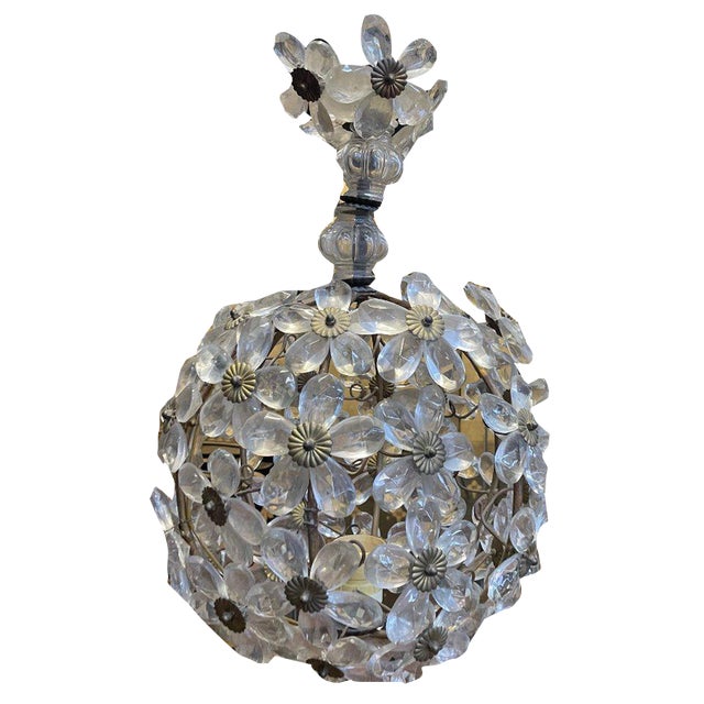Boulle Glass Pendant from Maison Baguès For Sale