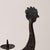 1950s French Iron Rooster Candlestick For Sale - Image 10 of 13
