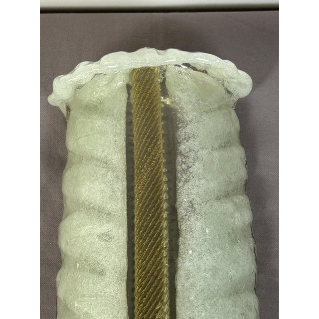 Metal Vintage Wall Light by Ercole Barovier, 1930s For Sale - Image 7 of 10