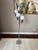 Robert Sonneman Vintage 1970s Mid-Century Modern Sonneman “Waterfall” Cascading Globe Floor Lamp in Chrome For Sale - Image 4 of 12