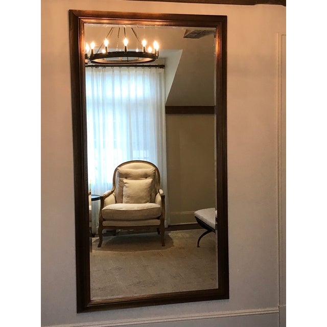 Restoration Hardware English Aged Bronze XLarge Leaning Mirror Chairish