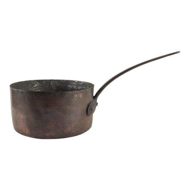 Early 20th Century Hand Copper & Iron Pot Chairish