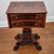 Antique Solid and Flame Mahogany American Empire Side Table or Work Table Circa 19th Century For Sale - Image 13 of 17