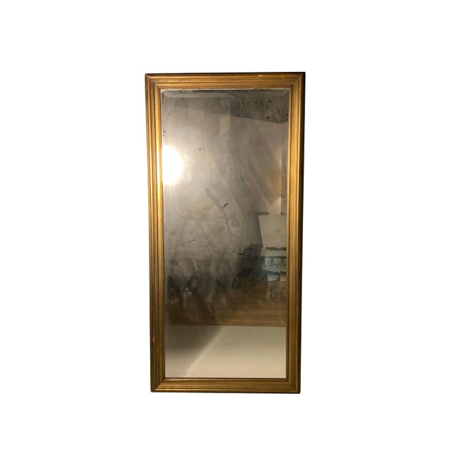 Large Gilt Antique Frame or Mirror. As found. Appears to be of good age. Early 20th century. A Gilding overall. Mirror...