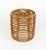 Midcentury beautiful stool pouf or side table attributed to Tito Agnoli. This fantastic Stool was made in Italy during the...