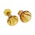 Art Deco Luxval Series Américain Vases in Amber Glass from Val Saint Lambert, 1935, Set of 2 For Sale - Image 3 of 18