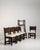 1970s Set of Six Oak Brutalist Dining Chairs For Sale - Image 12 of 15