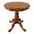20th Century Spanish Carved Wood Pedestal Side Table, 1950 For Sale - Image 16 of 16