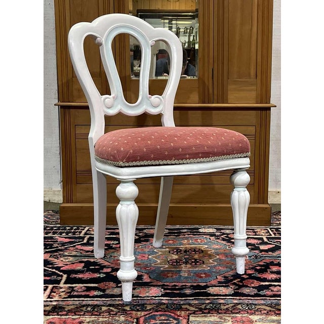 1950s English Victorian-Style Mahogany Chairs, 1950s, Set of 6 For Sale - Image 5 of 16