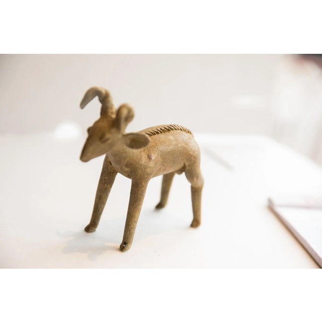 Vintage African Ram Sculpture For Sale In New York - Image 6 of 6