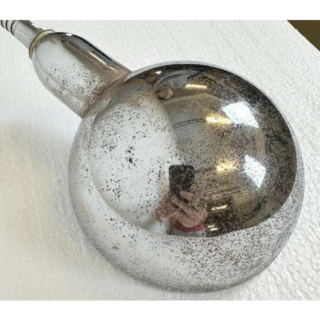 Vintage Italian Gooseneck Table Lamp in Chrome, 1960s For Sale - Image 15 of 18