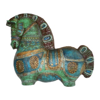 Bitossi-Style Wall Horse For Sale