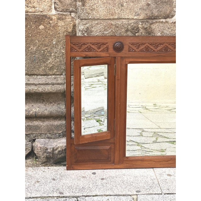 Vintage Dressing Mirror, 1940s For Sale - Image 3 of 7