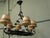 Large French Wrought Iron Country Chandelier, 1960 For Sale - Image 6 of 7