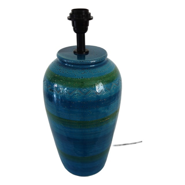 Ceramic Lamp Bases in the style of Bitossi, Italy, 1970s For Sale
