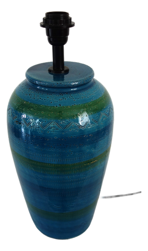 Ceramic Lamp Bases in the style of Bitossi, Italy, 1970s