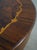 Vintage Italian Inlaid Walnut Round Lamp Table For Sale - Image 9 of 14