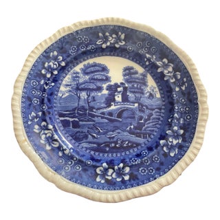 Copeland Spode 9 1/4" Plate the Spode Tower Circa 1891-1920 For Sale