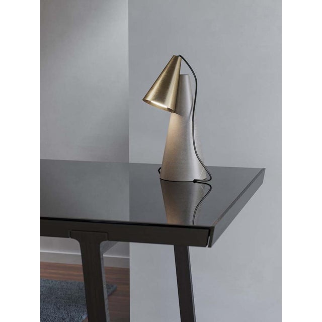 Metal ED38.02 Table Lamp by Edizioni Design For Sale - Image 7 of 11