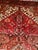 Persian Vintage Persian Heriz Rug, Hand-Knotted Wool, Geometric Medallion Pattern, Red & Navy, 8x10 For Sale - Image 3 of 10