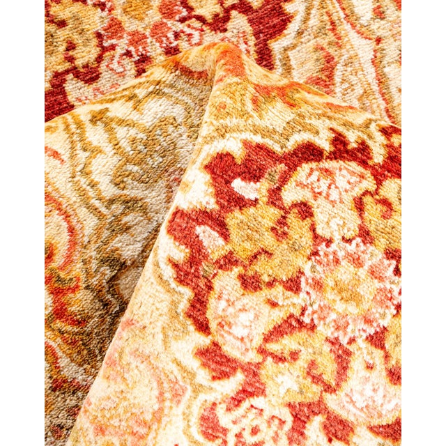Textile Mogul, One-of-a-Kind Hand-Knotted Runner Rug - Ivory, 2' 6" x 13' 10" For Sale - Image 7 of 8