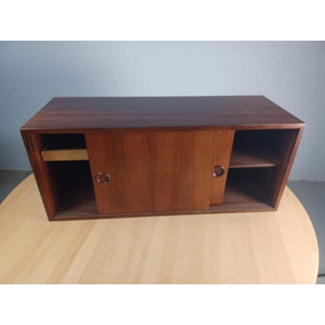 Rosewood Wall Cabinet by Kai Kristiansen for Feldballes Mobelfabrik, 1960s For Sale - Image 11 of 18