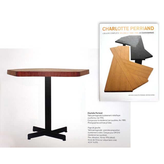 Dining Table attributed to Charlotte Perriand for Les Arcs, France, 1960s For Sale - Image 14 of 15