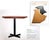 Dining Table attributed to Charlotte Perriand for Les Arcs, France, 1960s For Sale - Image 14 of 15