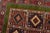 1990s Vintage Yalameh Rug 5' X 6'5'' Multicolor Wool Tribal Hand-Knotted Carpet For Sale - Image 5 of 11