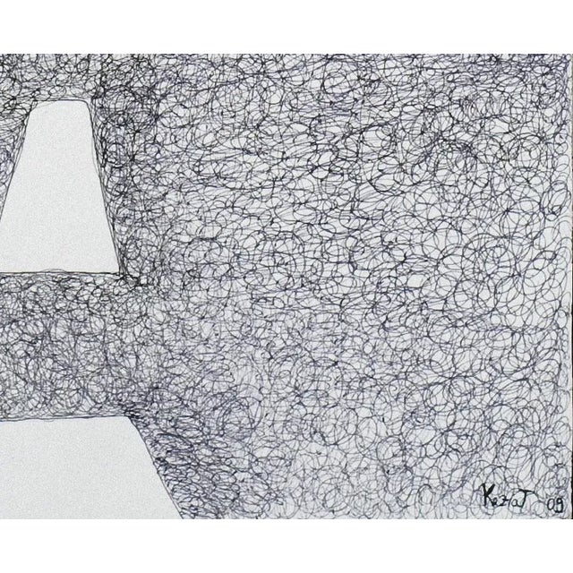 The Invisible Road is a beautiful painting realized by the Italian artist KEZIAT in 2009. Pen on paper from the series...