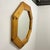 Large Scandinavian Style Octagonal Mirror in Pine, 1980s For Sale - Image 3 of 17