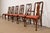 Henredon Queen Anne Solid Mahogany Dining Chairs, Set of Six For Sale - Image 14 of 14