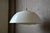 White Scandinavian Safari Suspension Lamp by Peter Hvidt & Orla Mølgaard-Nielsen for Nordisk Solar, Denmark, 1970s For Sale - Image 8 of 11
