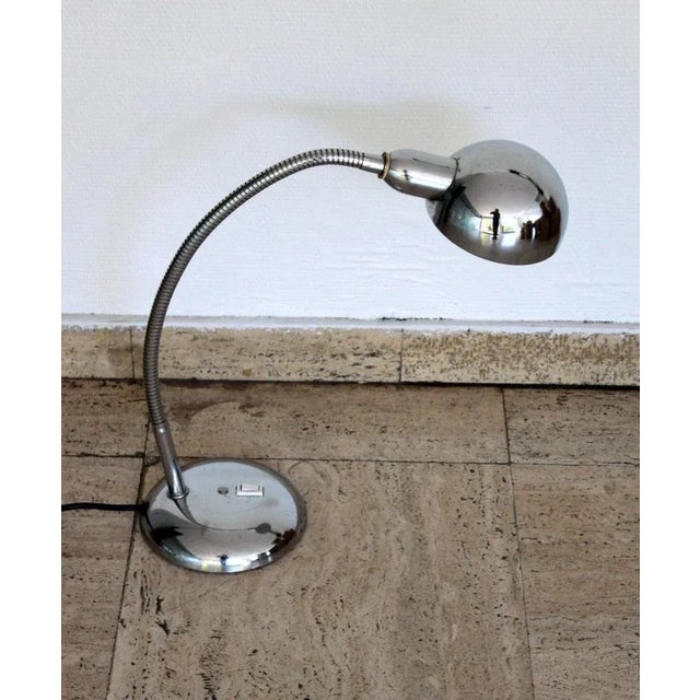 Chrome Desk Lamp, 1950s For Sale - Image 5 of 8