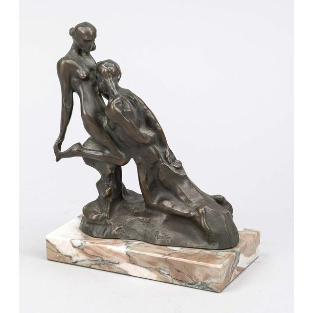 Brown Auguste Rodin, Eternal Idol, 1986, Bronze For Sale - Image 8 of 8