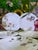 Narumi "Lucy's Garden" Series Floral Bone China Plate - Set of 5 For Sale - Image 4 of 9