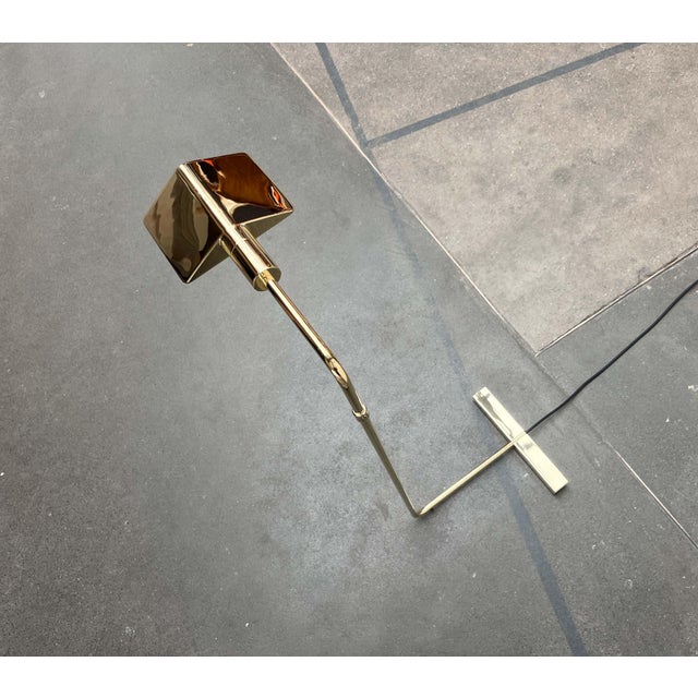 Mid-Century Modern Minimalist LZ 17 Counterweight Floor Lamp by Cedric Hartman for Jack Lenor Larsen, 1960s For Sale - Image 9 of 18