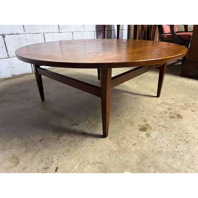 Mid-Century Modern Mid Century Teak Around Coffee Table, 1960s For Sale - Image 3 of 10