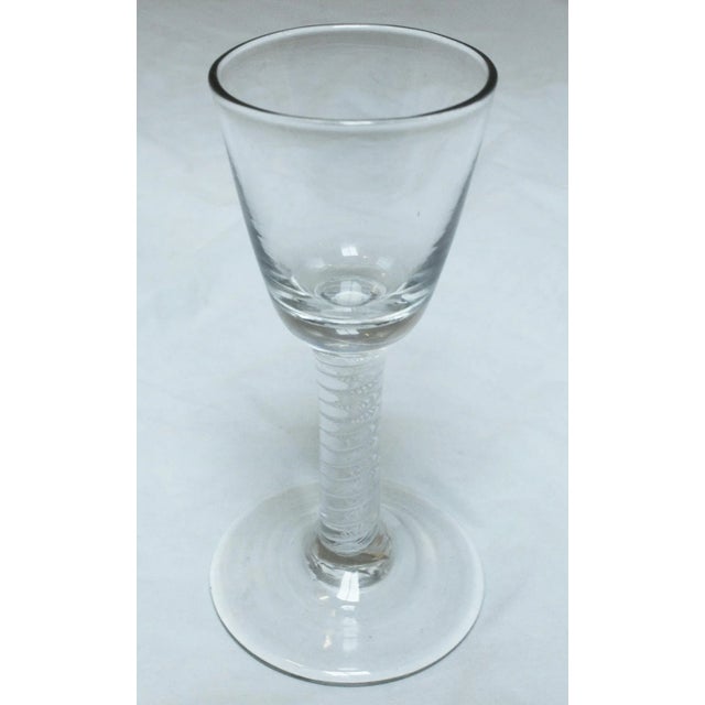 Glass C. 1765 Toastmaster's Wine Glass For Sale - Image 7 of 7