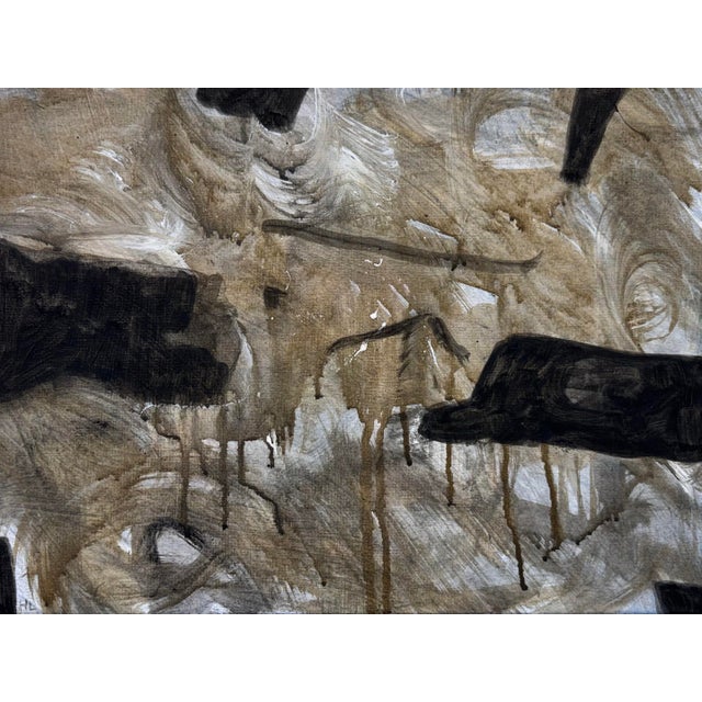2020s "Peefurther McSorley" - Original Western Painting by Hank Lumen For Sale - Image 5 of 5