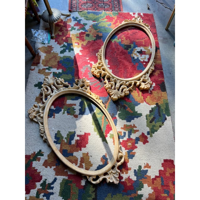 Up for consideration are these beautiful vintage golden frames. They would look perfect on any wall in the house and are...
