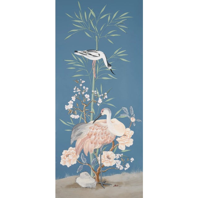 Inspired by an earlier work published in House Beautiful, artist Allison Cosmos created “More Than Birds”. This gorgeous...
